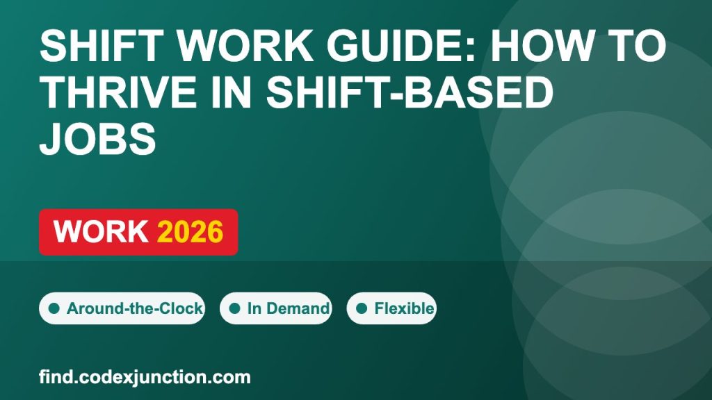 Shift Work Guide: How to Thrive in Shift-Based Jobs